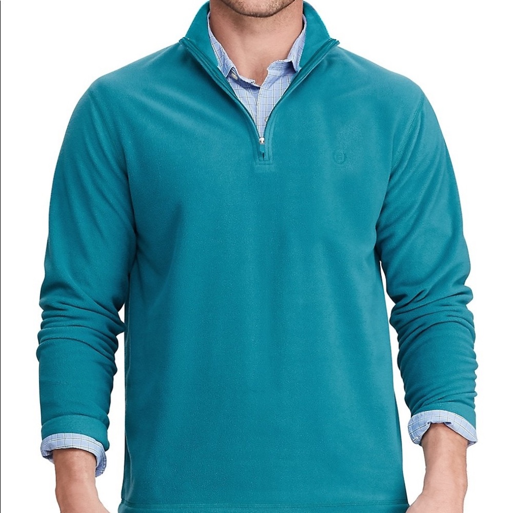 Half zip fleece sweater